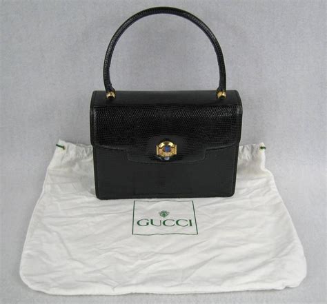 black gucci leather|vintage black gucci bag.